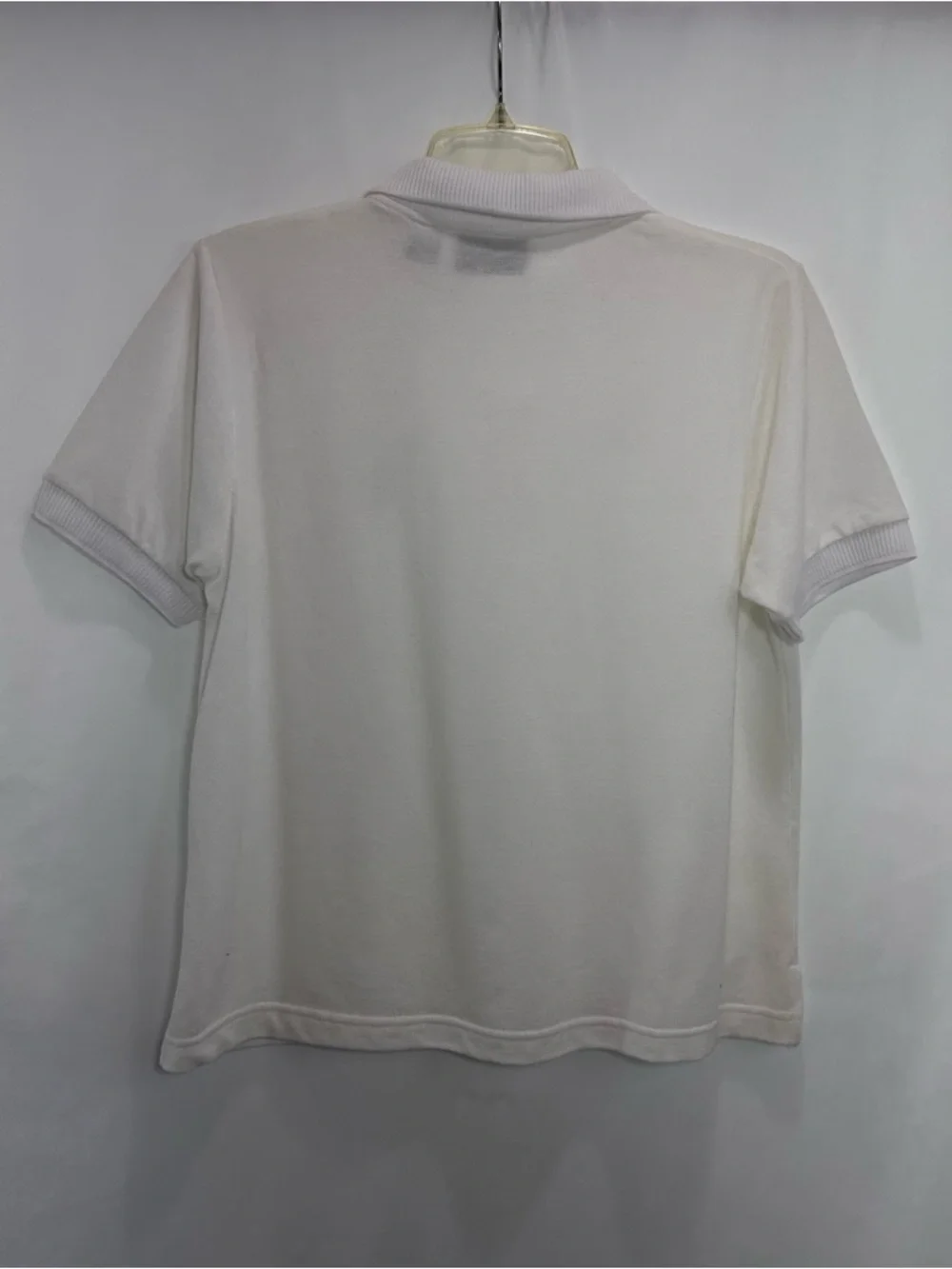 K.T. Sports White Polo Shirt